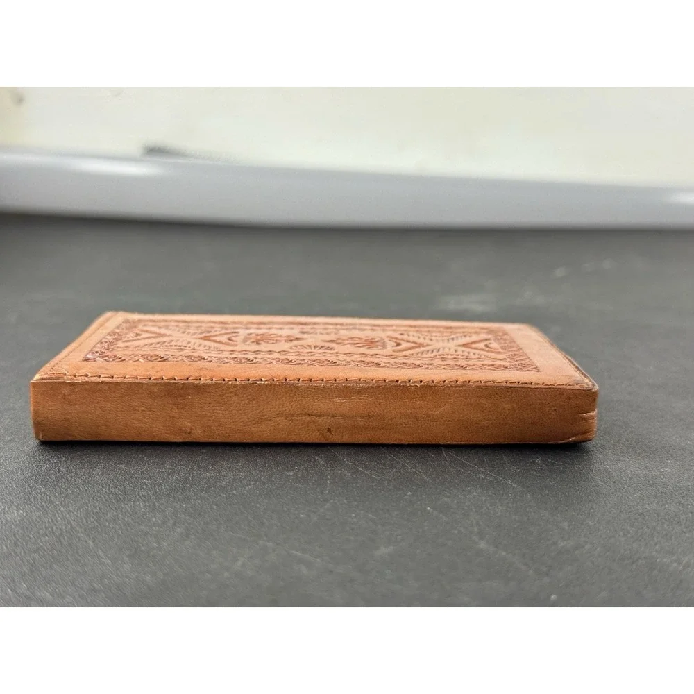 Vintage Handcrafted Brazilian Leather‎ Case Embossed